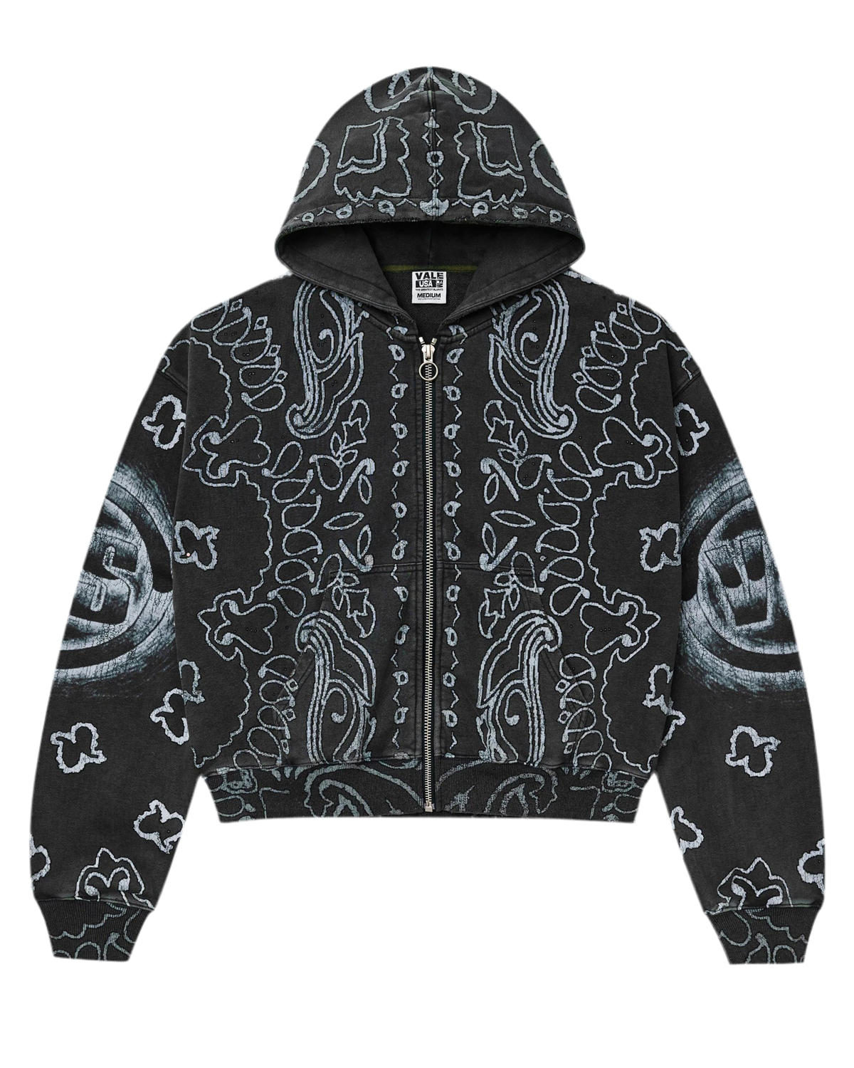 Vale Black Flag Zip Up Jacket