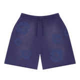 Denim Tears Mono Cotton Wreath Sweatshorts Blue