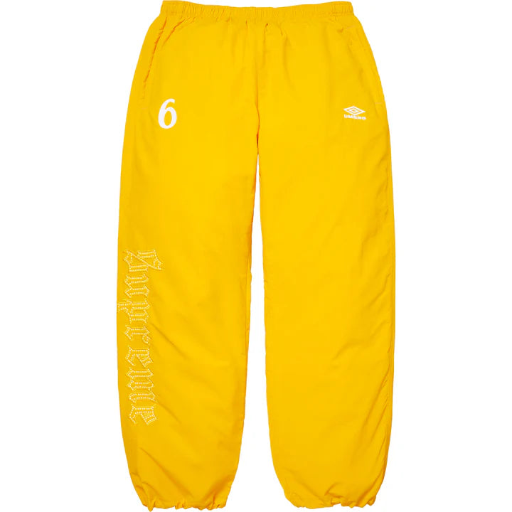 Supreme Umbro Studded Track Pants Yellow