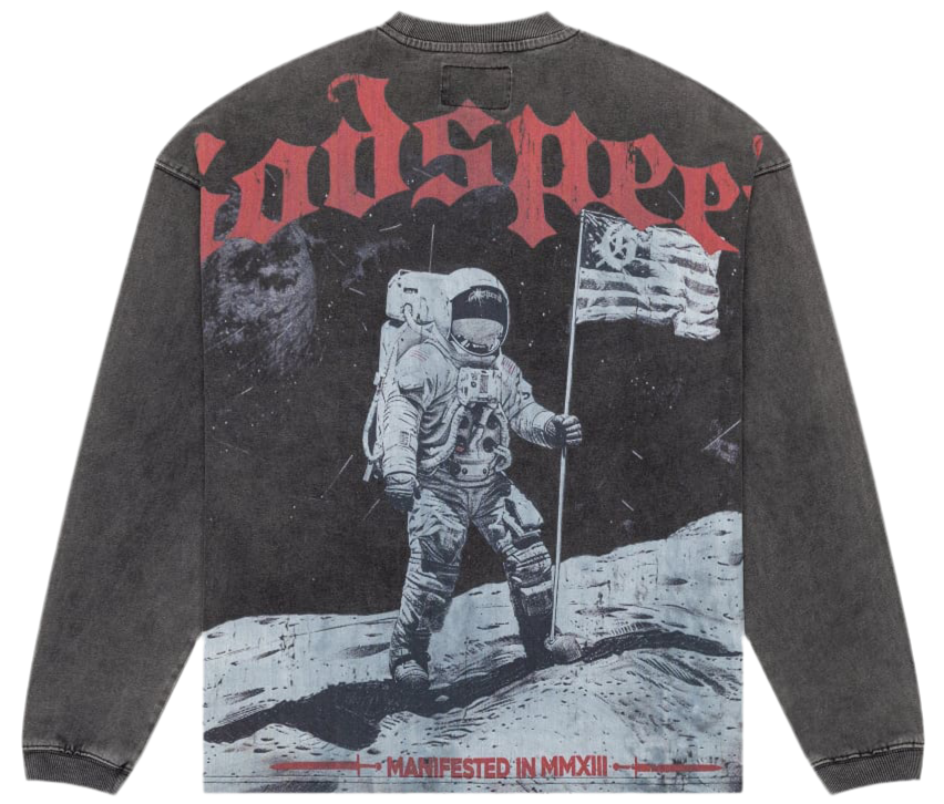 Godspeed 1969 LS T-Shirt (Grey Wash)