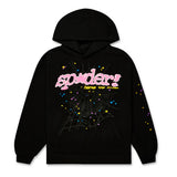 Sp5der Punk V2 Zip Up Black