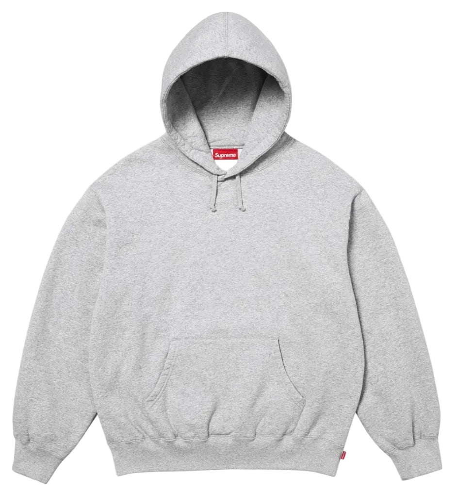 Santin Appliqué Hooded Sweatshirt (Grey)