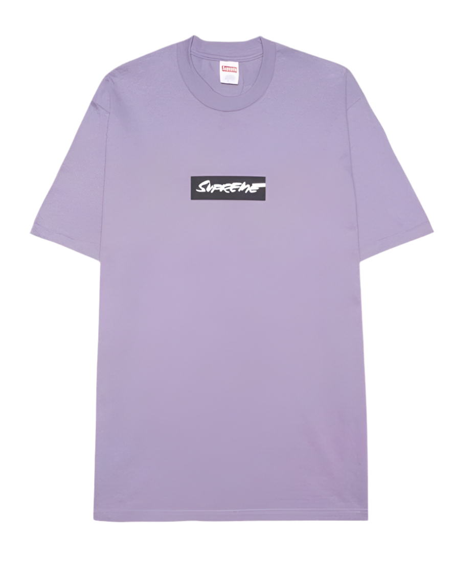 Supreme Futura Box Logo Tee Purple