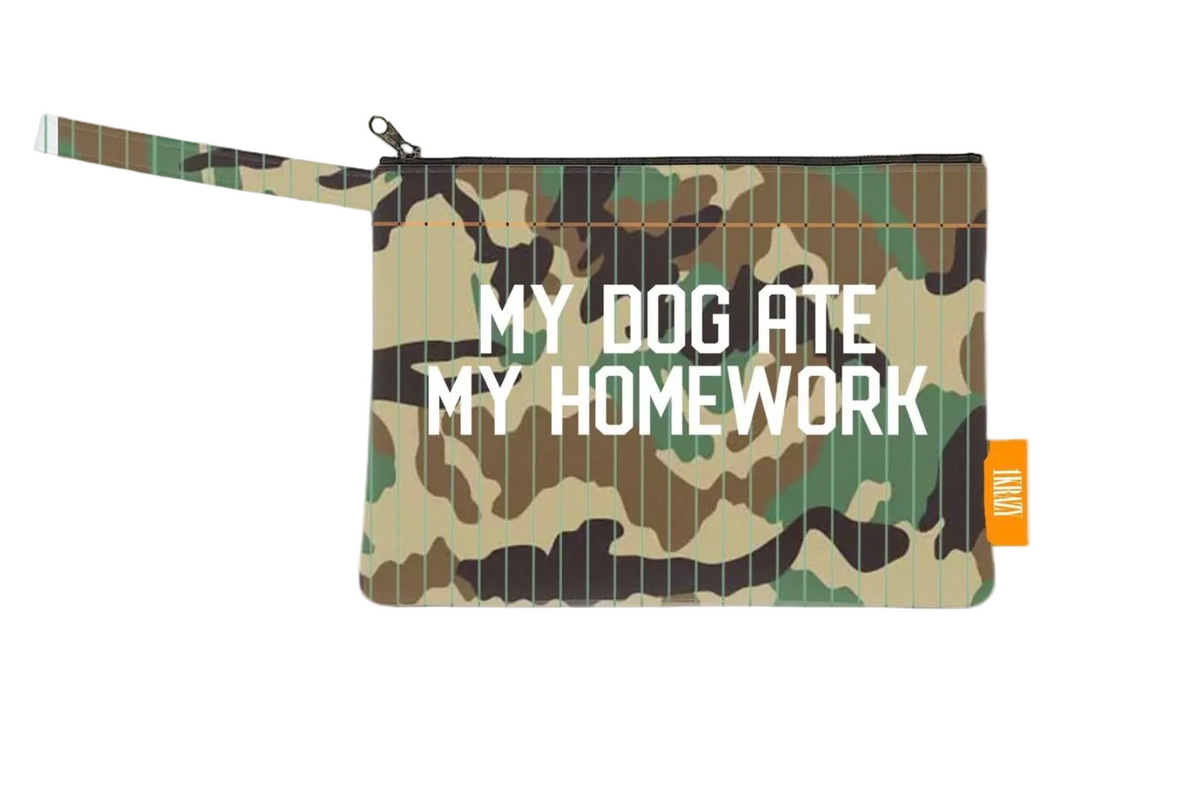 MY DOG ATE MY HOMEWORK