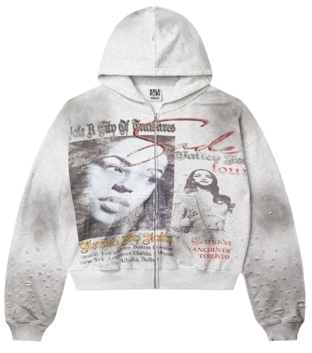 Vale Valley Fest Zip Up Hoodie