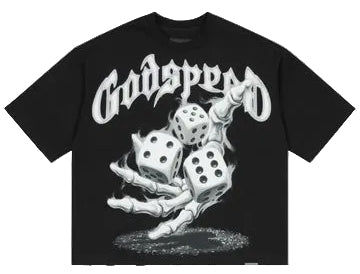 Godspeed No Risk, No Reward T Shirt Black