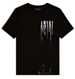 Amiri Paint Drip Small Logo Tee Shirt