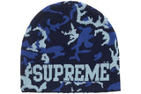 Supreme Reversible Camo Beanie Blue
