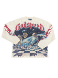 Godspeed Checkmate Bone Long Sleeve Tee
