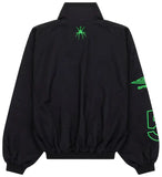 Sp5der Black Script Warm Up Jacket