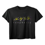 Raspberry Gravity Tee Black