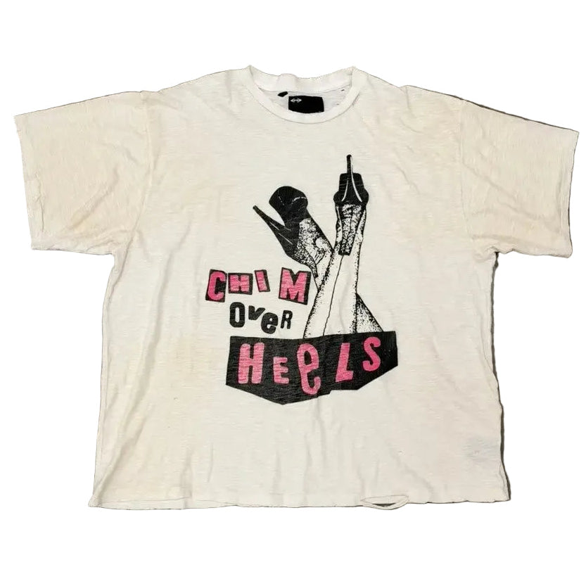HMDD Chim Over Heels Tee Shirt White
