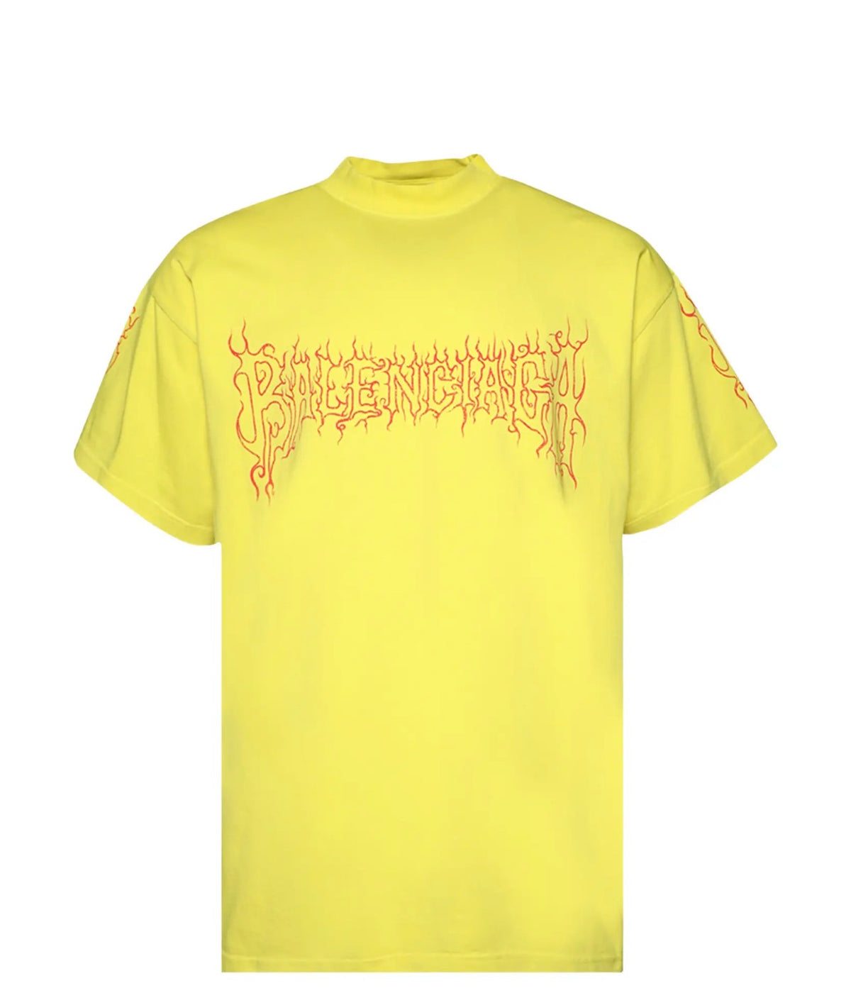 Balenciaga Oversized T-Shirt 'Yellow/Red'