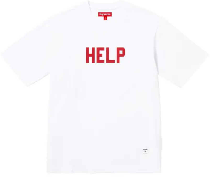 Supreme Help S/S Top white