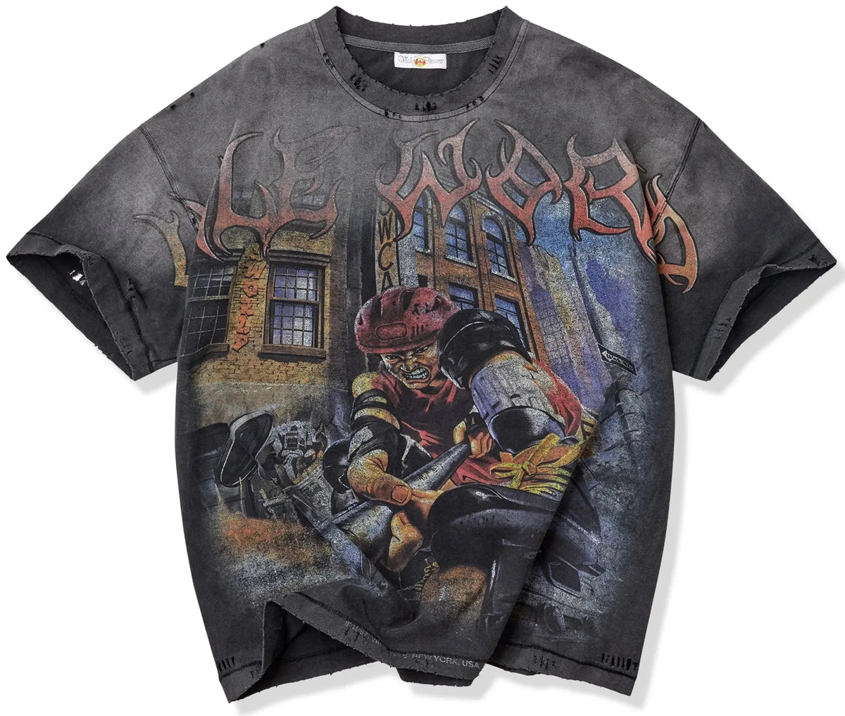 Vale Forever Newspaper Tee Black