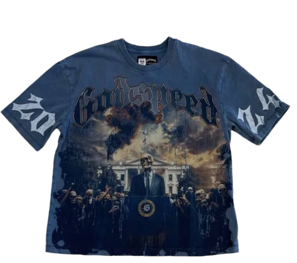 Godspeed V.O.D 2024 T-Shirt "Navy Wash"
