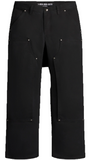 Lost Shdws Detached Double Knee Jeans Black