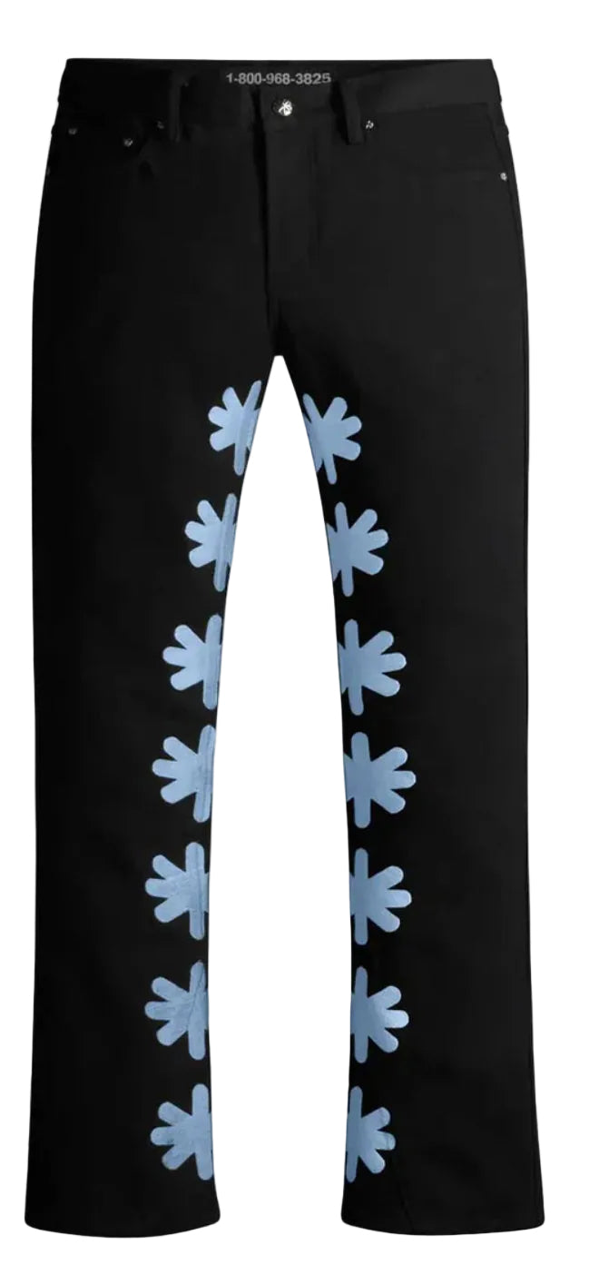 Lost Shdws Denim Pant Powder Blue