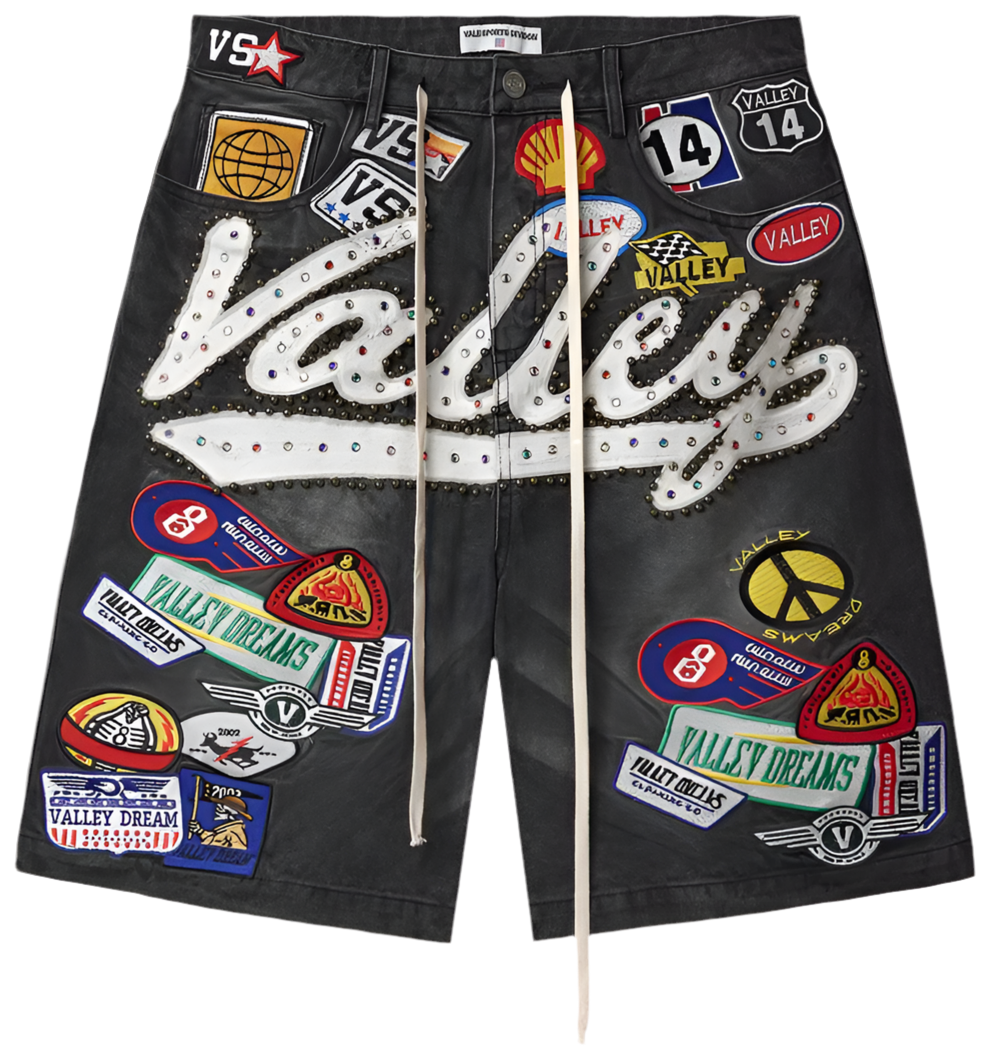 Vale Forever  1980 Jorts (blk)