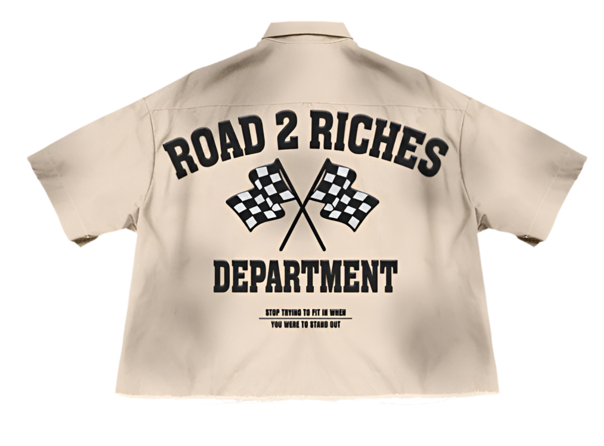 R2R Pit Stop Short Sleeve Button Up