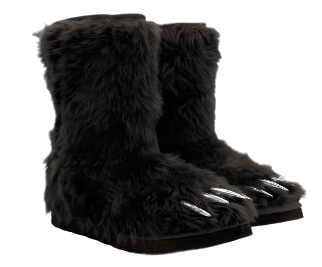 BLACK BEAR CLAW BOOTS