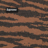 Supreme Small Box Zip Up Hoodie Tiger Stripe
