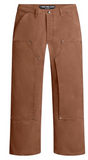 Lost Shdws Detached Double Knee Jeans Brown