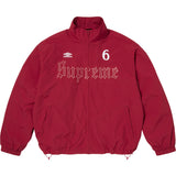 Supreme Umbro Studded Track Jacket Red