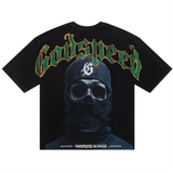 Godspeed Balaclava Szn T-Shirt (Black Wash)