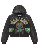 Vale Forever Black Gem Hoodie Zip Up Hoodie