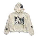Birth Of Royal Child Flashlight Hoodie Cream