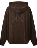 Birth Of Royal Child Starry Skydiamond Hoodie 'Brown'