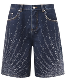 Birth of Royal Child Starlight Denim Jorts Blue