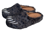 Dark Leopard Bear Claw Mules