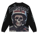Godspeed Crashout LS T-shirt (Black Wash)