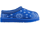 Bravest Paisley Slipper Blue