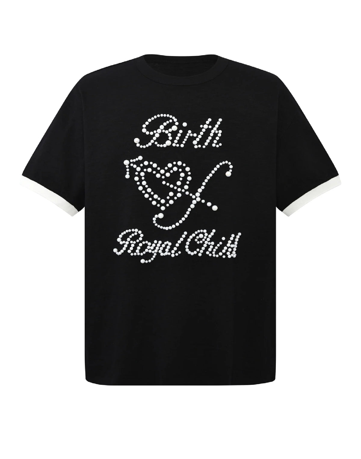 Pearl Patchwork S-S In BLK