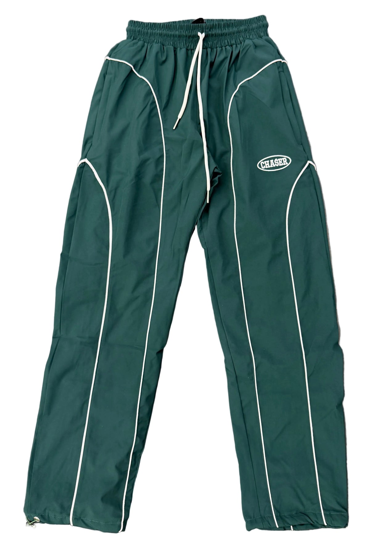 Chaser Windbreaker Green / White Pants