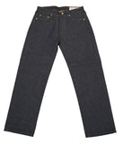 Evisu Embroidered Orange Dragon Feather Jeans