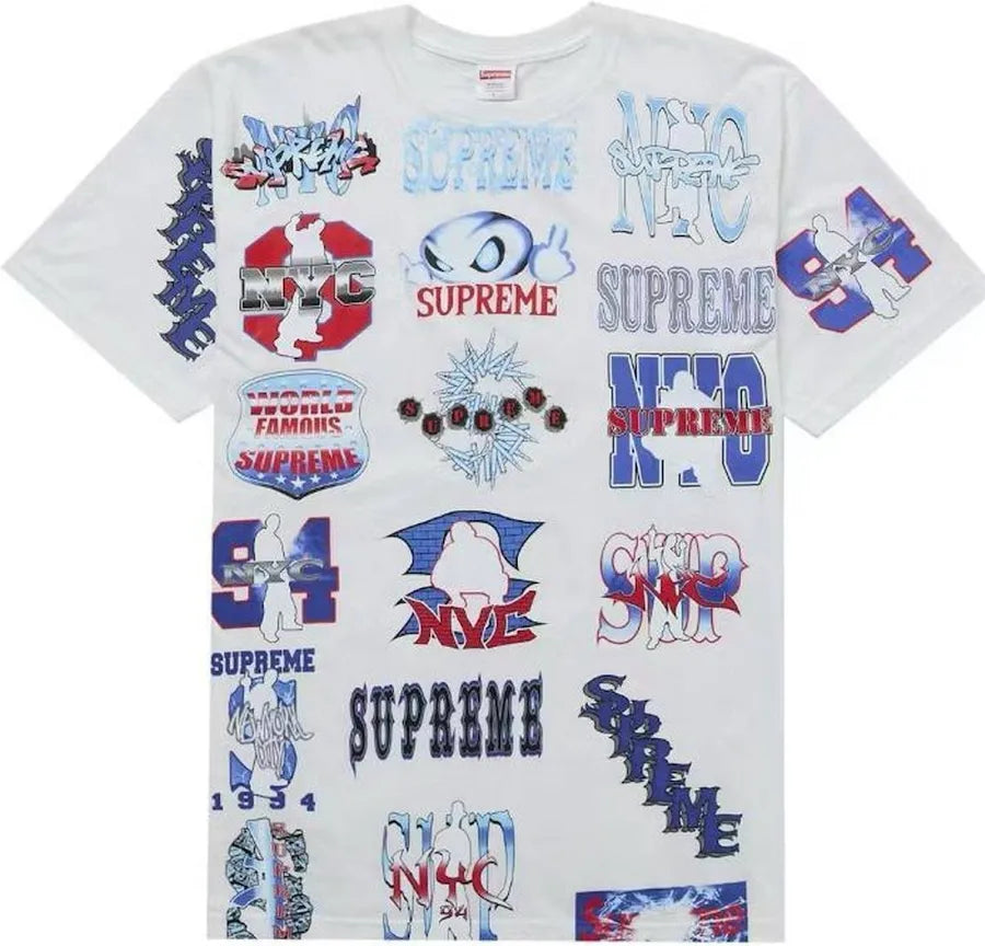 Supreme Flash Tee White