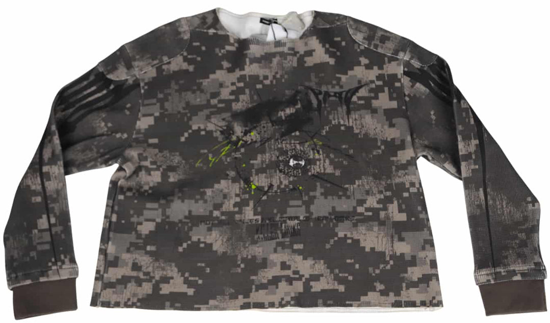 PANQ PS Waff Check Long sleeve Tee Camo
