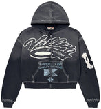 Vale Forever Religion Zip Up Black