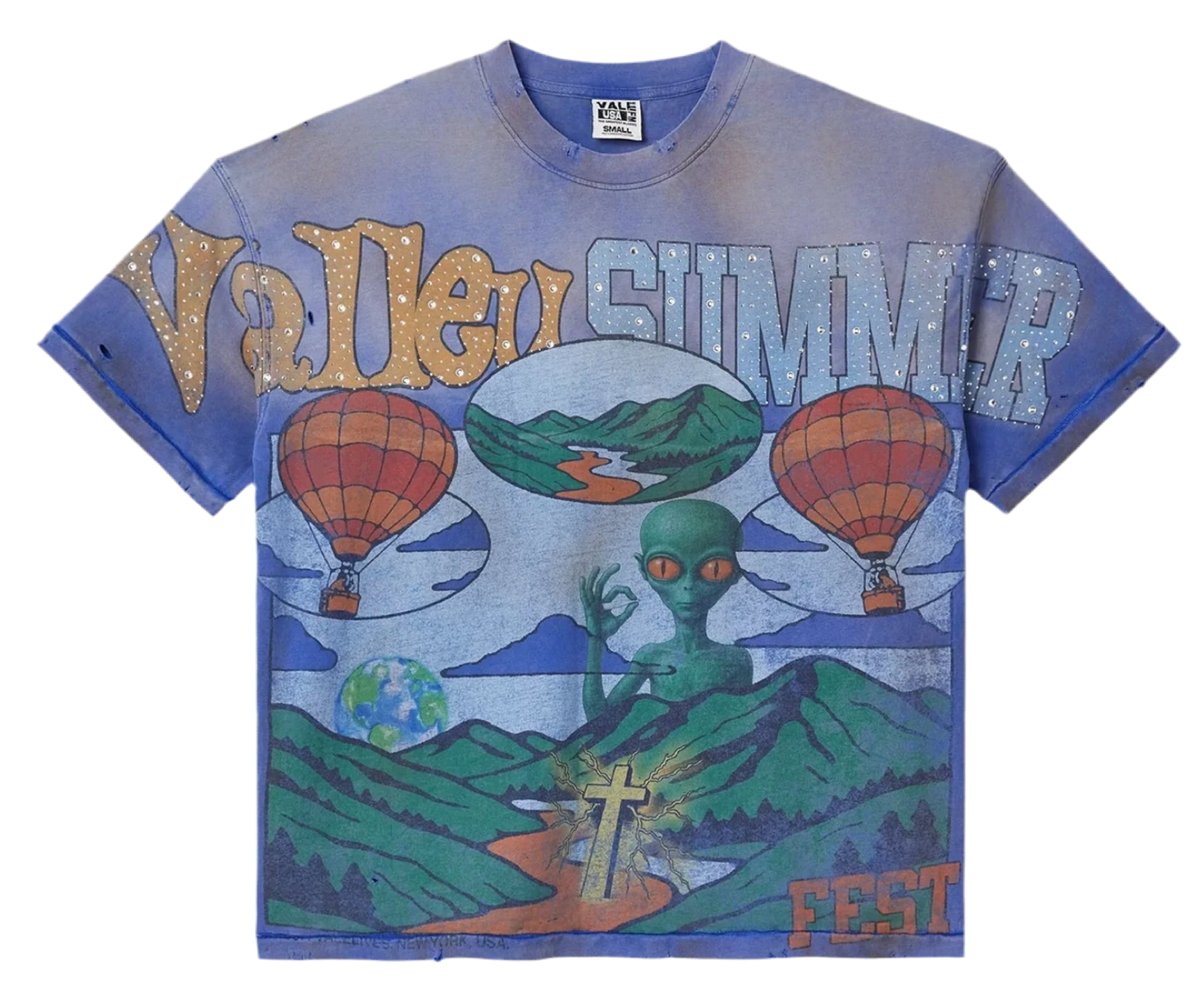 Vale Forever Summer Slam Tee Vintage Blue