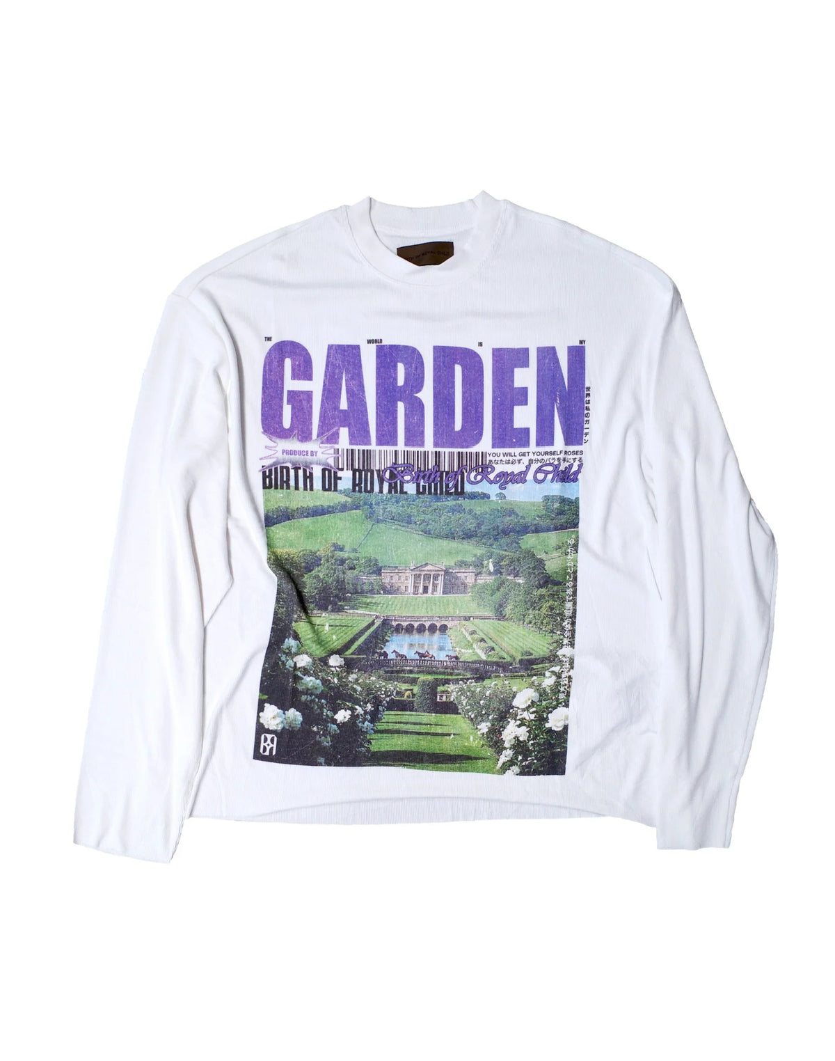 Birth Of Royal Child Rose Garden Longsleeve Tee
