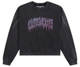 Lost Shdws Vintage Wash Sweatshirt Black
