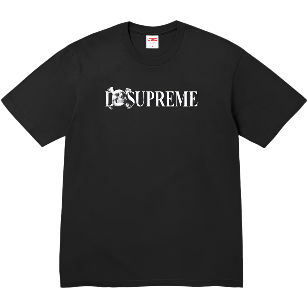 Supreme I Skull Supreme Black Tee