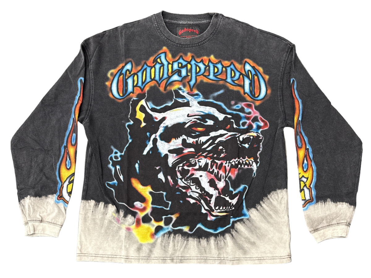 Godspeed Off the Leash LS (Black Wash)