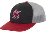 Supreme Contrast Mesh Back 6 Panel Gray