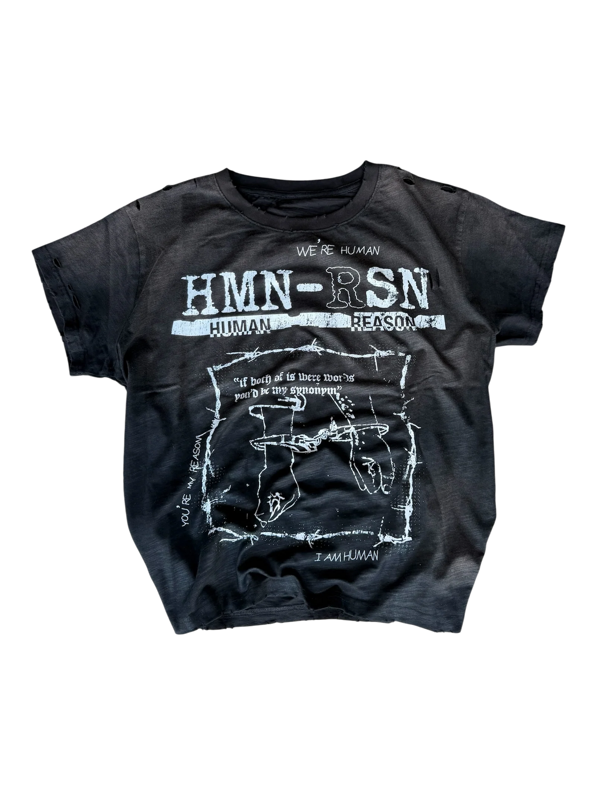 Human Reason Cuff Tee