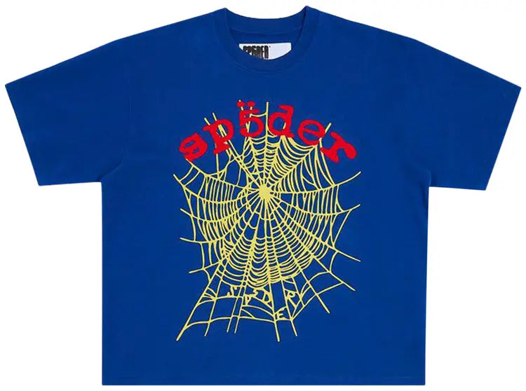 Sp5der OG Logo V2 HW Tee ‘Navy’